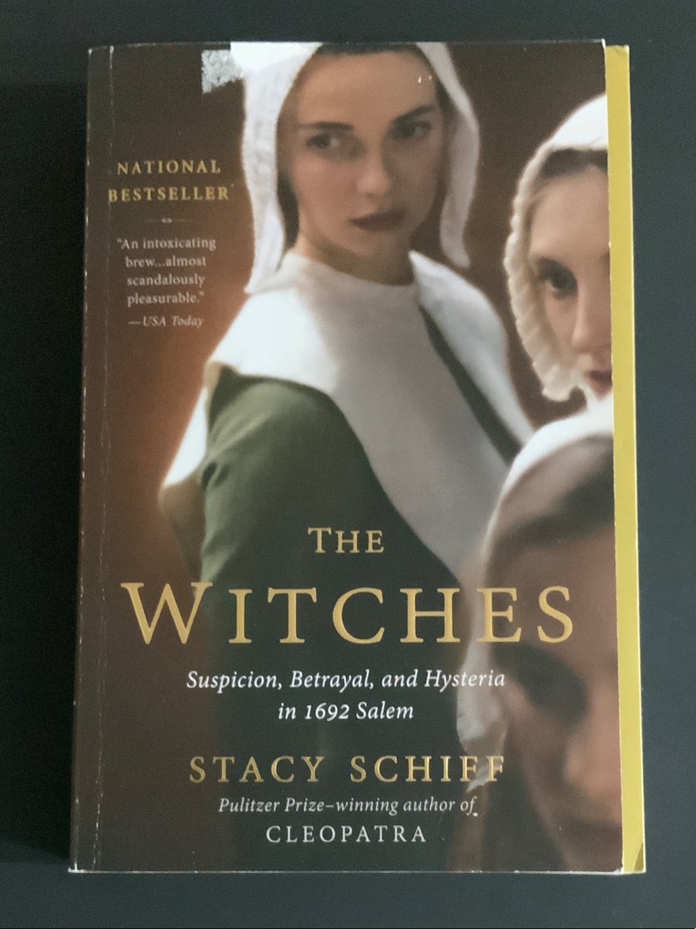 The Witches by Stacy Schiff - Brown & Cream Cover Paperback